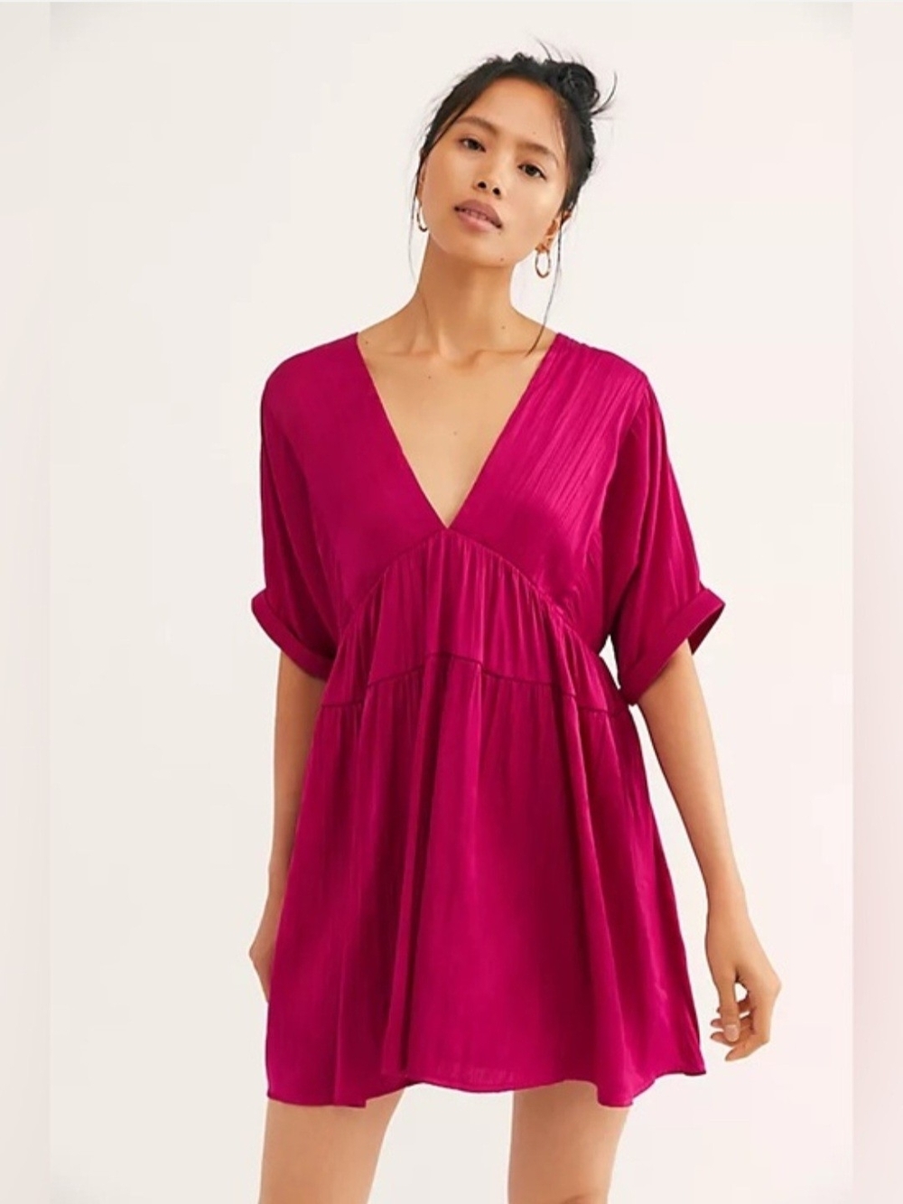 Free People Shiny Sun Up Dress